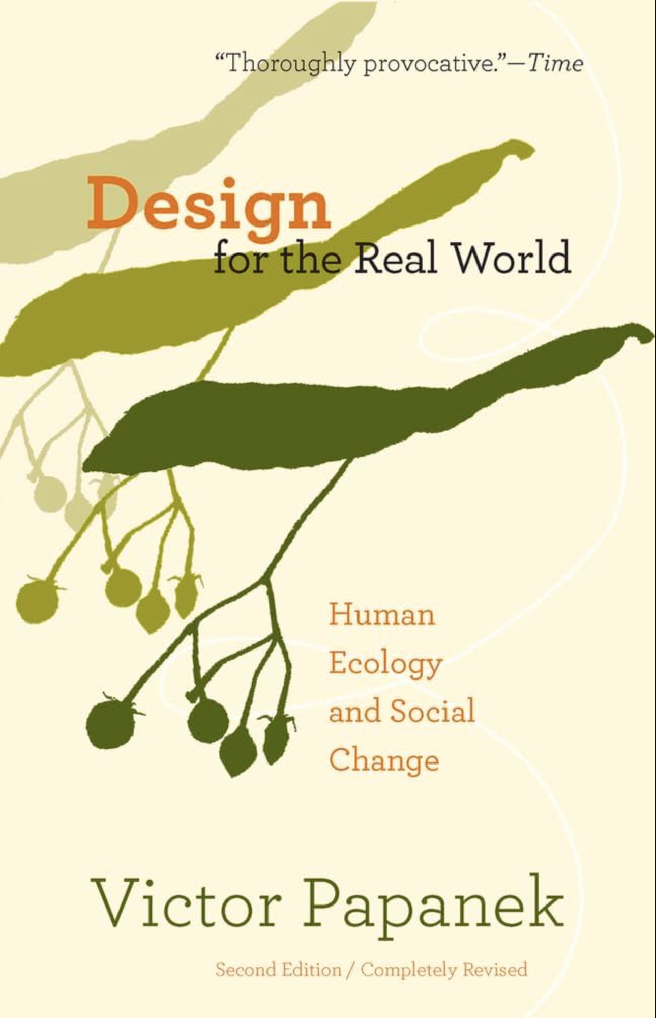 Libro "Diseño para el mundo real" por Victor Papanek